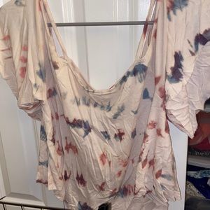 american eagle off the shoulder top